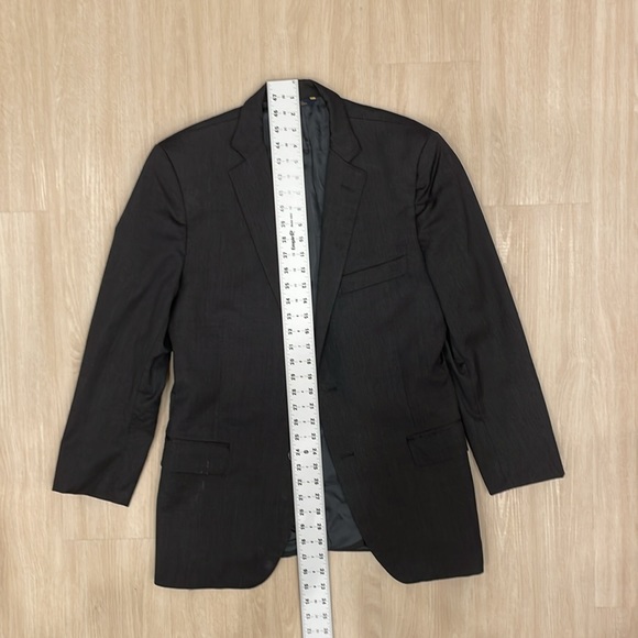 Brooks Brothers Charcoal Fitzgerald Suit Jacket - 041 - Picture 2 of 9